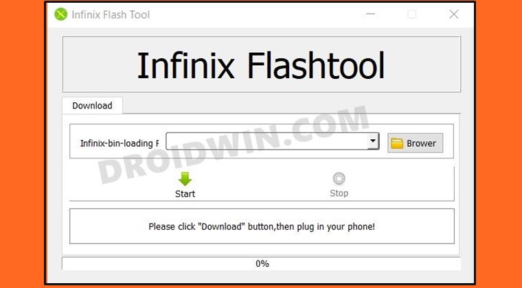 Flash Firmware on Infinix Devices using Infinix Flash Tool