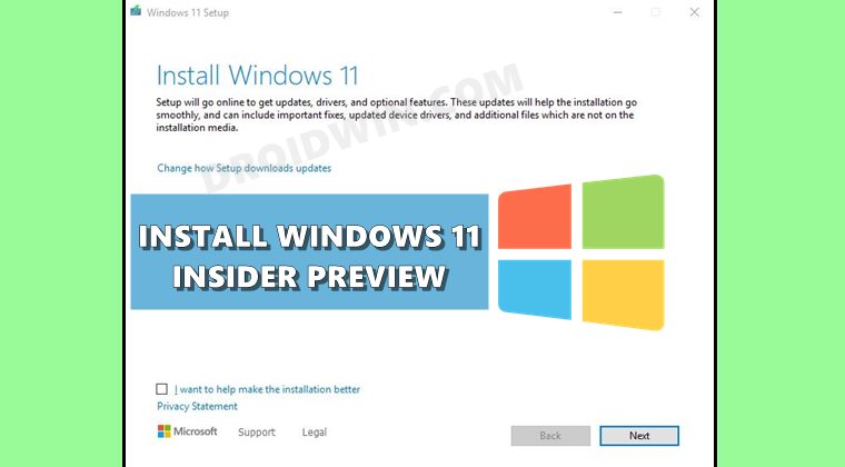 how to download and install windows 11 developer preview