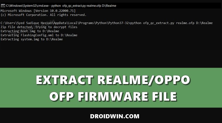 extract realme oppo ofp firmware