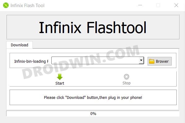 Flash Firmware on Infinix Devices using Infinix Flash Tool   DroidWin - 99