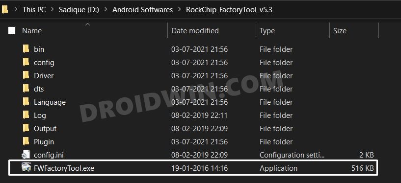 rockchip factory tool files