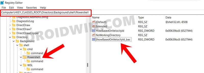 replace powershell with cmd in windows 11