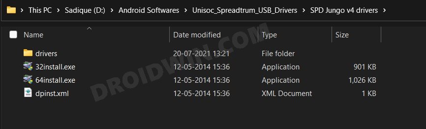 download install Unisoc Spreadtrum USB drivers