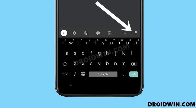 How to Fix Microphone icon missing in Gboard keyboard