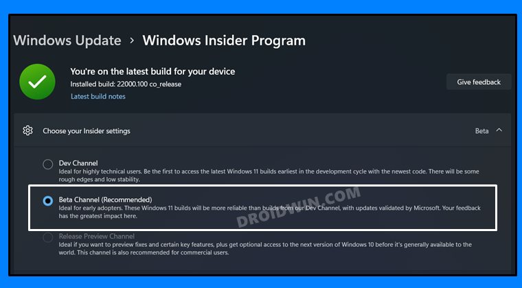 How to Go from Windows 11 Developer Preview to Windows 11 Beta