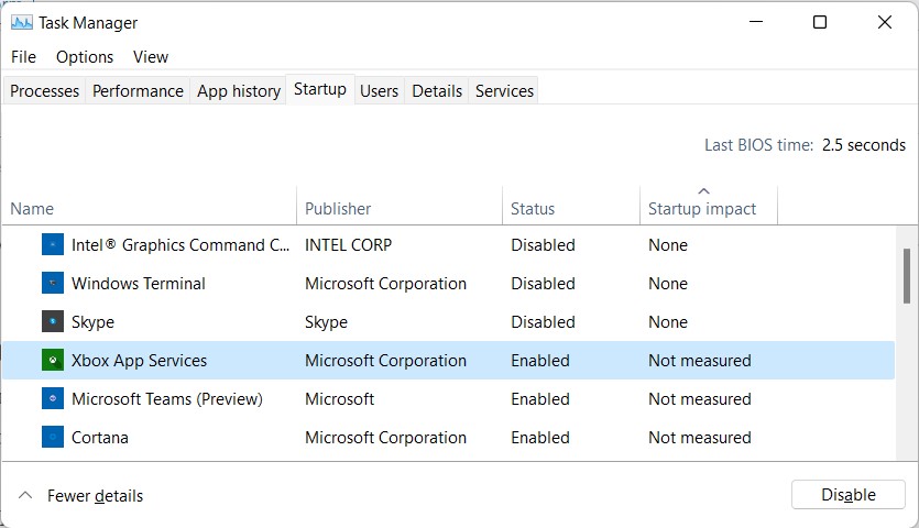 How to Disable Startup Apps and programs in Windows 11