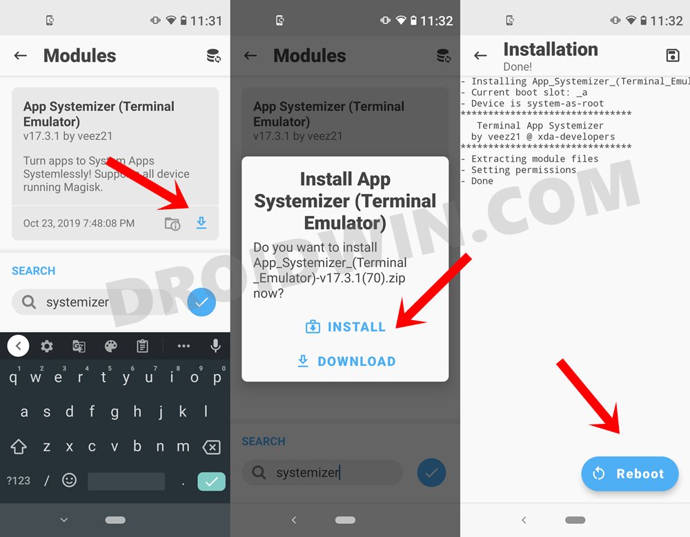 How to Convert User App to System App
