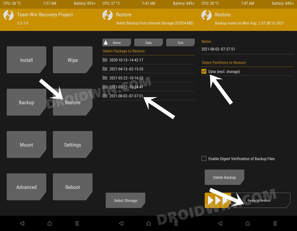 How to Take a Data Backup in Bricked or Bootloop Device - 75