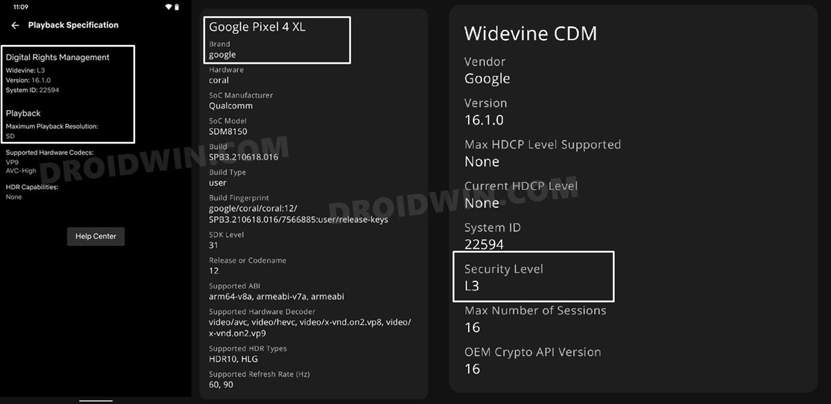Fix Google Pixel Widevine L1 Downgraded to L3