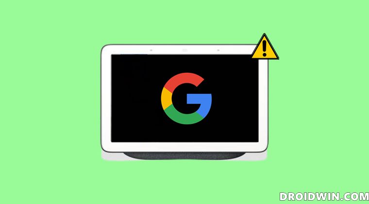 Fix Google Nest Hub Stuck on G Logo
