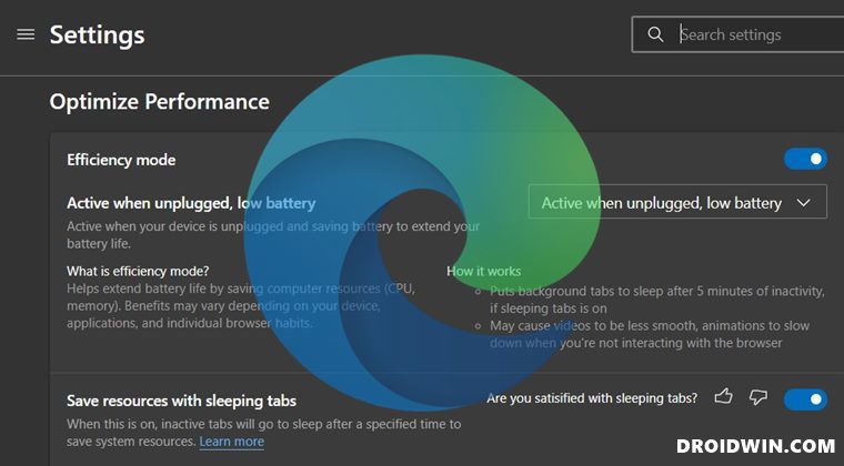 How to Enable Hidden Efficiency Performance Mode in Edge