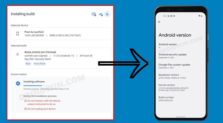 How to Flash Firmware on Pixel via Android Flash Tool - 92