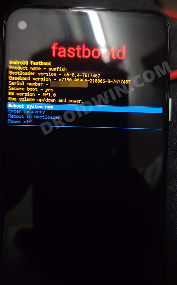 Downgrade Pixel from Android 12 to Android 11 using Android Flash Tool