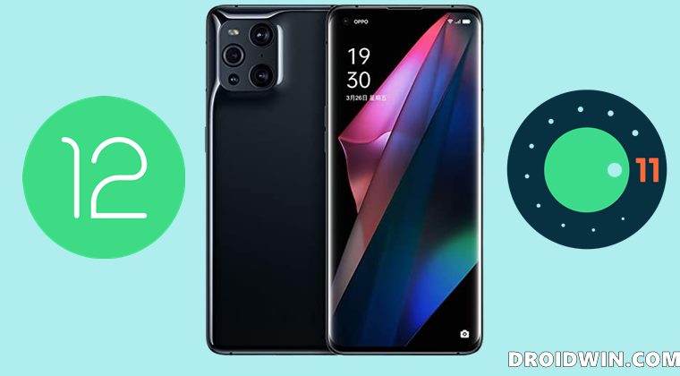 downgrade OPPO Find X3 Pro from Android 12 to android 11