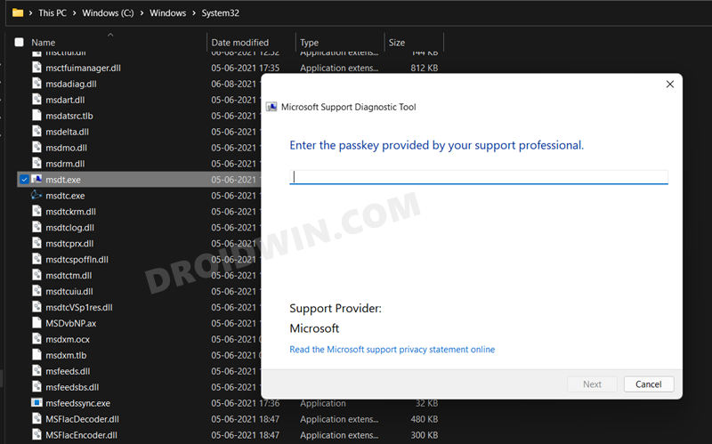 Hardware and Devices Troubleshooter Windows 11