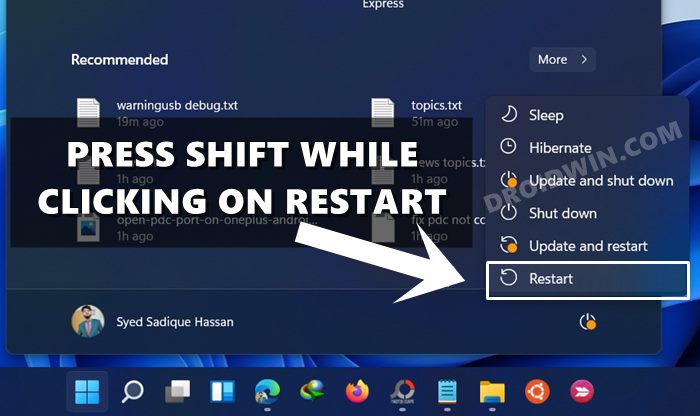 how to reset bios in windows 11