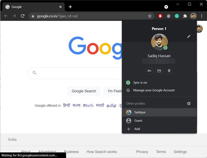 Fix Google Chrome Profile Erased all Saved Bookmarks