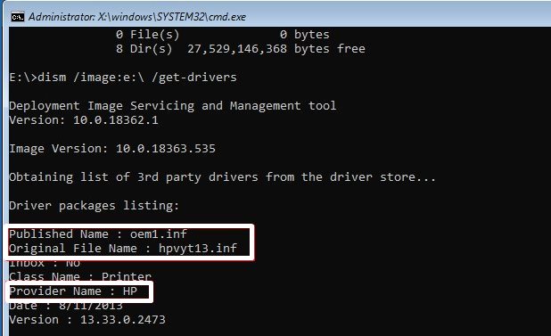 Uninstall Drivers From Windows Recovery