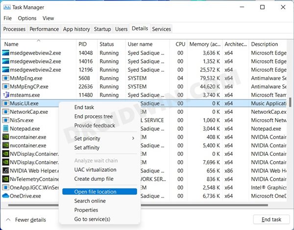 Open WindowsApps Folder