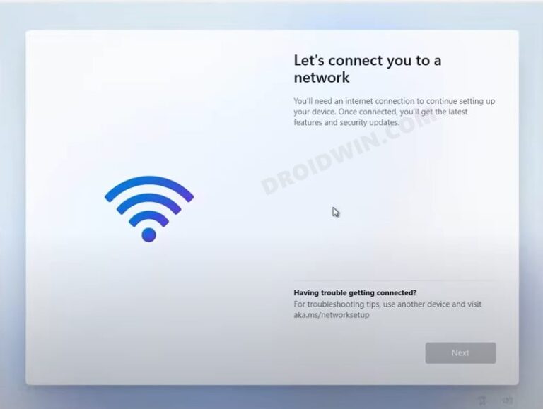 Skip Connect To A Network Windows 11 Setup 768x579 