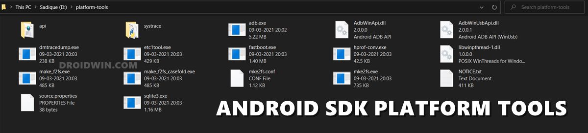 Install Android 12 Custom ROM on Redmi K20 Pro ADB platform tools
