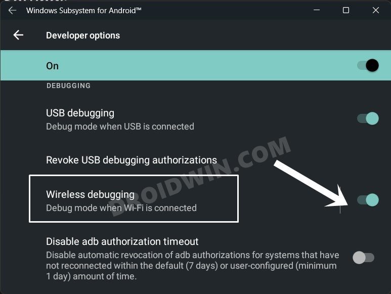 Sideload Android Apps on Windows 11 
