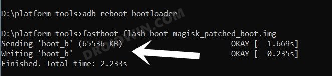 Fix fastboot: error: boot partition is smaller than boot image