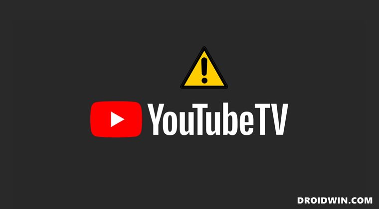 YouTube TV  Outside Your Home Area  Error  How to Fix   DroidWin - 77