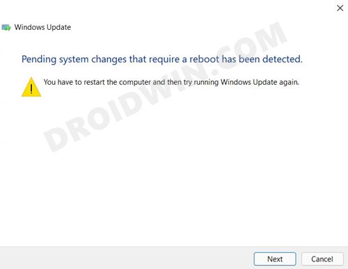 fix windows 11 update troubleshooter error