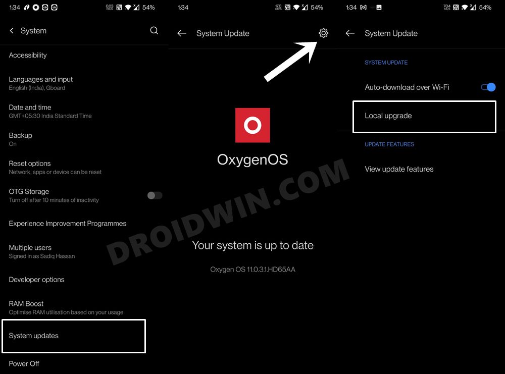 switch between coloros and oxygenos oneplus 9 pro