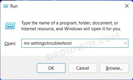 open troubleshooter fix windows 11 update error