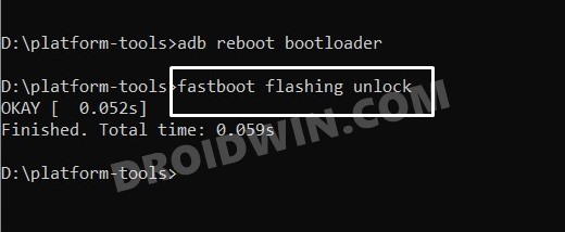 unlock bootloader command pixel 6