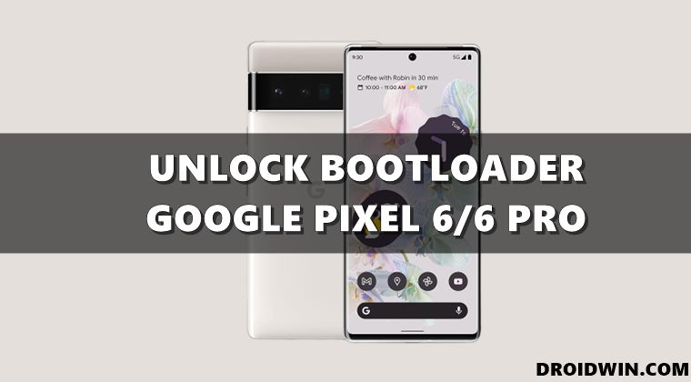 unlock bootloader google pixel 6