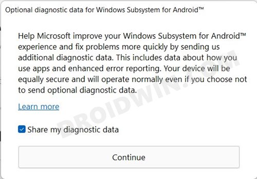 Install Windows Subsystem for Android