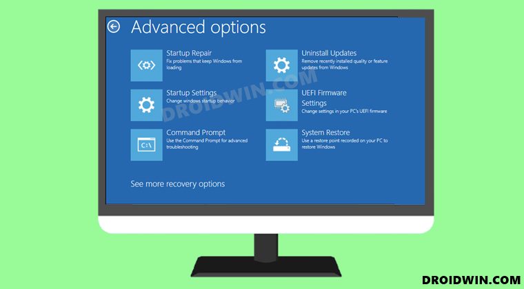 How to Boot into Windows 11 Recovery Environment - 83