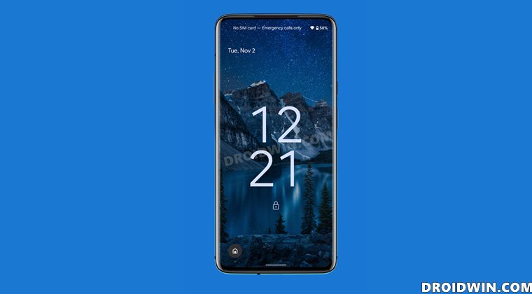 How to Change the Lock Screen Clock Size in Android 12