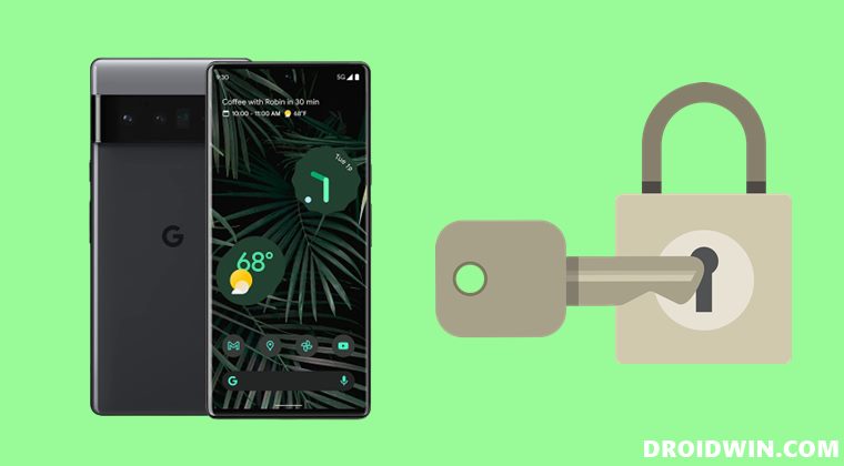 How to fix Pixel 6 Device was locked manually
