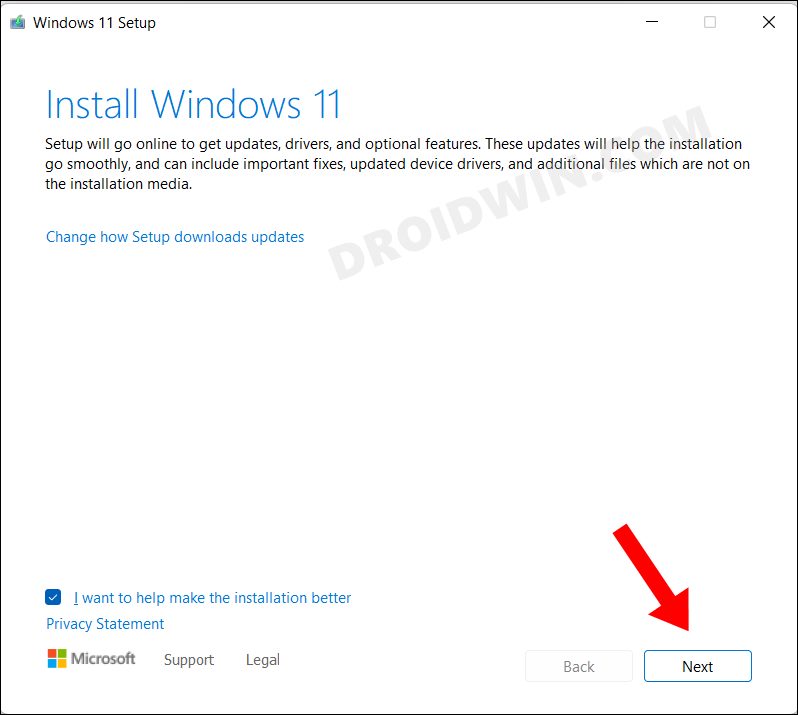 How to Install Windows 11 Without Using a USB   DroidWin - 22