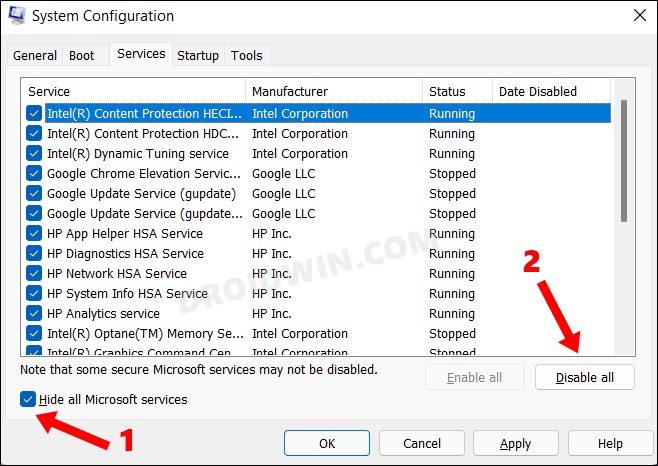 Windows 11 Settings Menu Not Working Opening  How to Fix   DroidWin - 32
