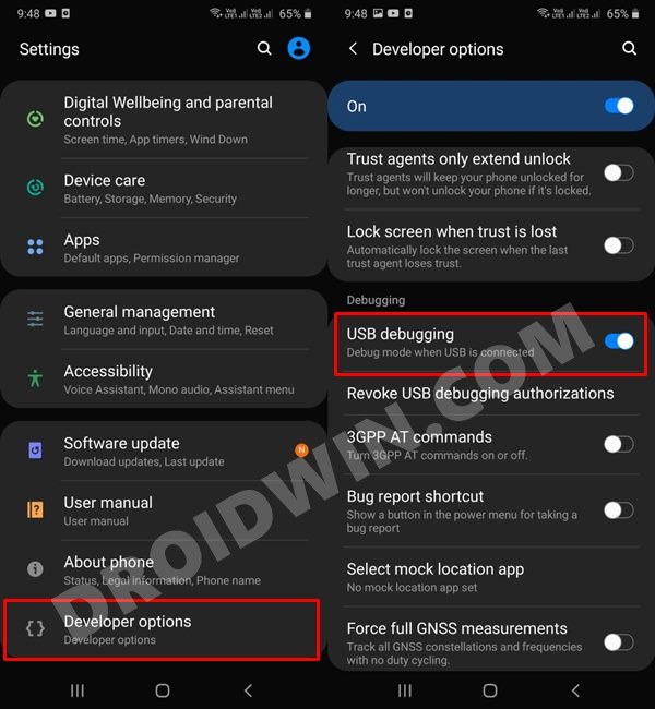 Manually Install One UI 4.0 Beta Android 12 on Samsung via ADB Sideload