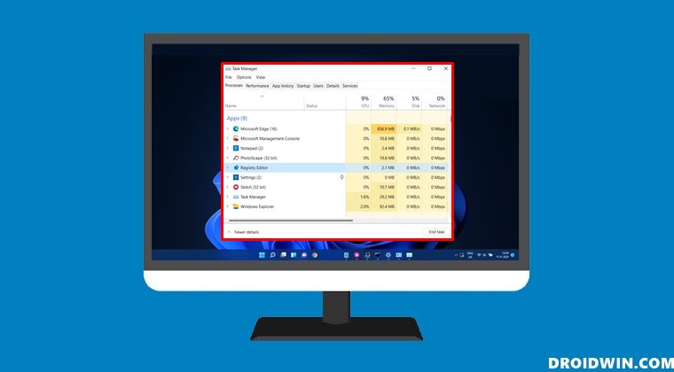 Fix  Task Manager not opening or working in Windows 11 - 46