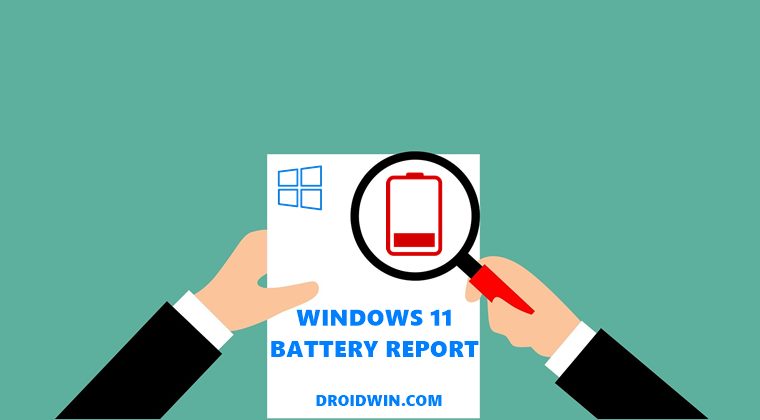 how to check windows 11 pc battery report
