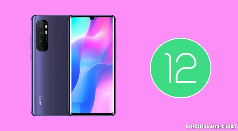 install twrp recovery on xiaomi mi note 10 lite