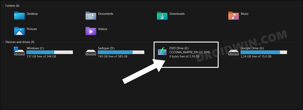 install windows 11 without usb