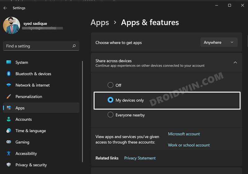 Your Phone App not working in Windows 11  How to Fix - 60
