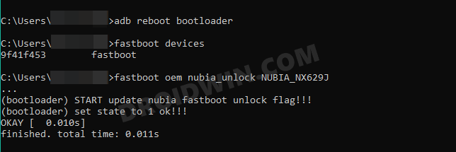 how to unlock bootloader on nubia