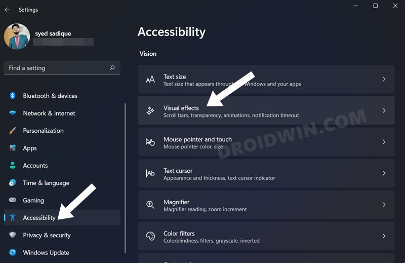 How to Disable Animations or Change its Speed in Windows 11   DroidWin - 21