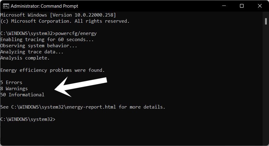 Check Your Windows 11 PC s Battery Health and Generate its Report - 77