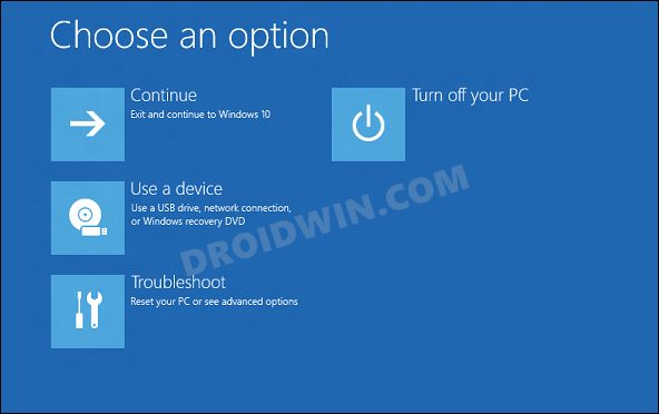 How to Boot into Windows 11 Recovery Environment