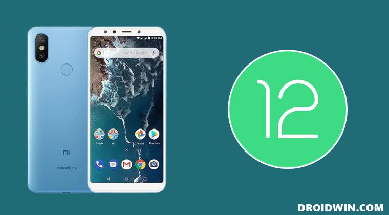 Install Android 12 ROM on xiaomi mi a2jpg